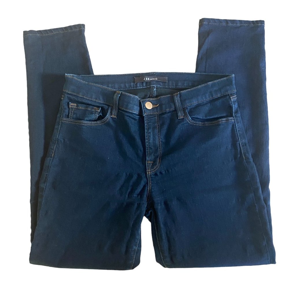 J Brand Skinny Leg Women's Jeans Dark Blue Dark Wash